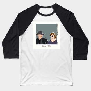 Benny Watts and Beth Harmon Baseball T-Shirt